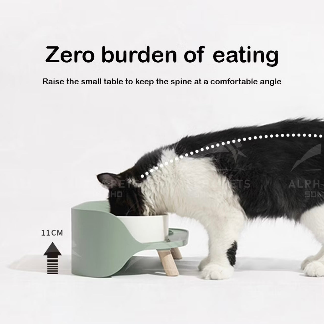 UBER CHUBBY Pet Food Bowl - For both Cats & Dogs