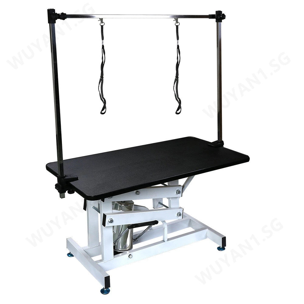 Pneumatic Rotating Hydraulic Lifting Table Pet Store Dog Grooming Table